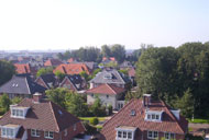 Ons nieuwe huisje ligt precies in het midden